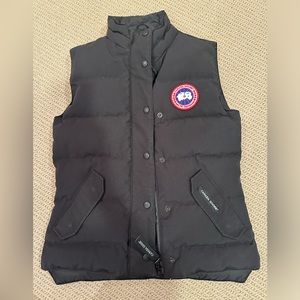 Canada Goose black down vest